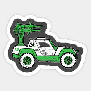 DREADNOK GROUND ASSAULT (Distressed Green) Sticker